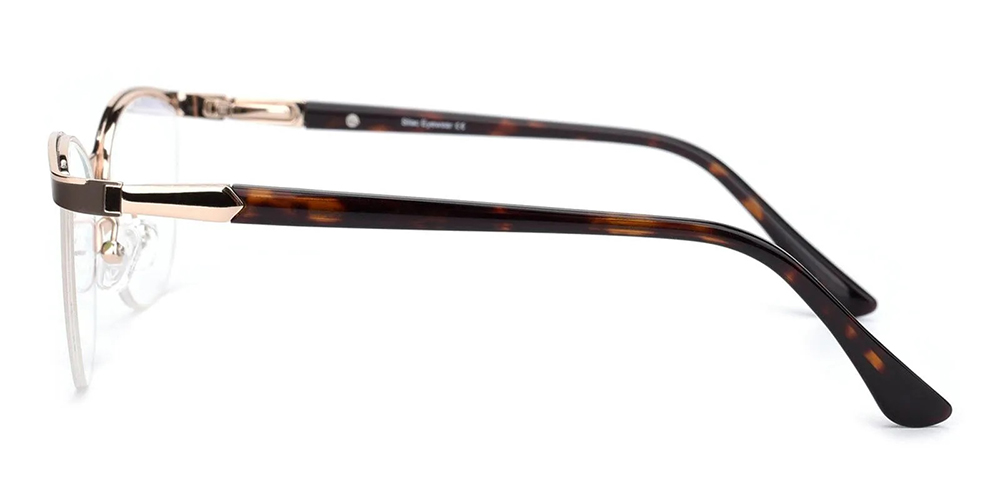 Vineyard Women Rx Glasses C4 BROWN