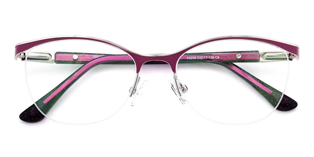 Vineyard Women Rx Glasses C8 PURPLE