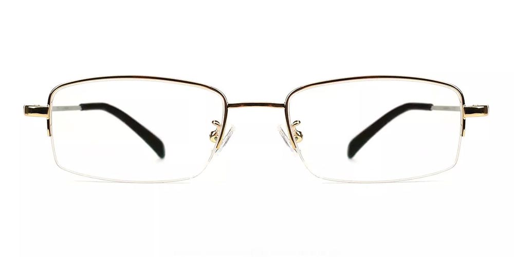 Copiague Clip On Prescription Sunglasses Gold