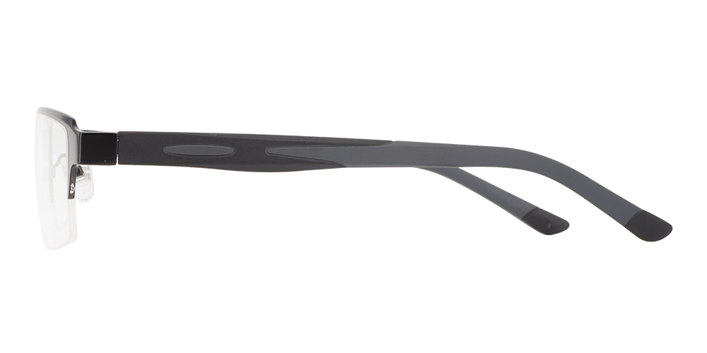 Kamas Clip-On Rx Sunglasses Black