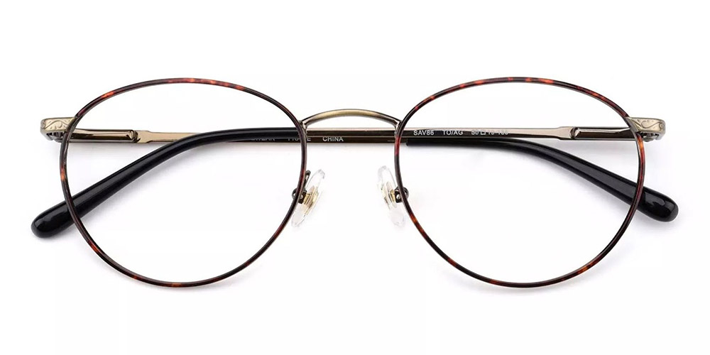 SAV86 Prescription Glasses Brown