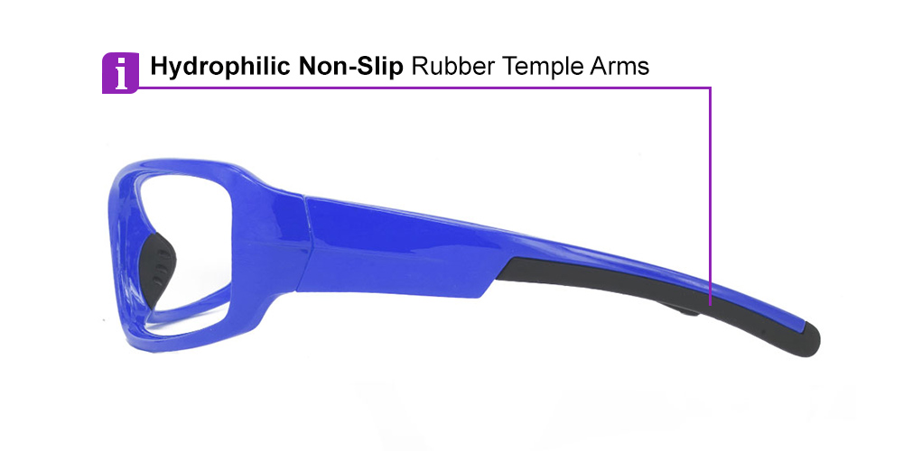 Dunkirk Prescription Safety & Sports Glasses Blue