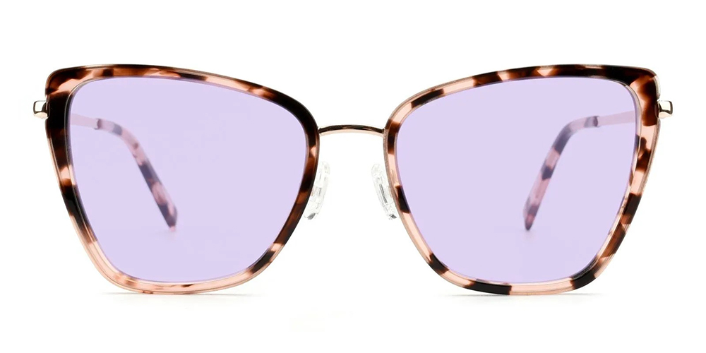 Islip Cat Eye Prescription Sunglasses Light Tortoise with Spring Hinge