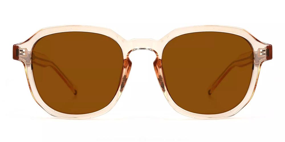 Hauppauge Prescription Sunglasses Clear Orange