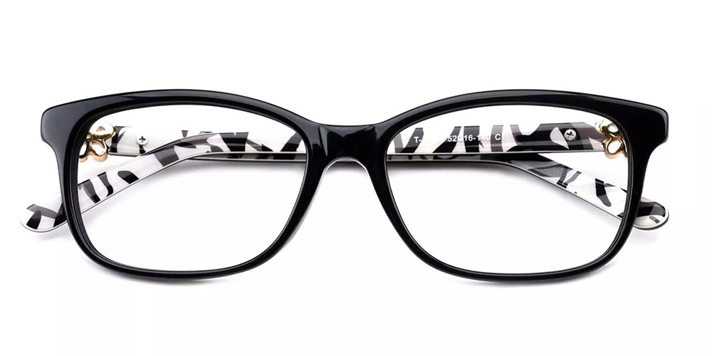 T1010 Prescription Glasses Black Tortoise