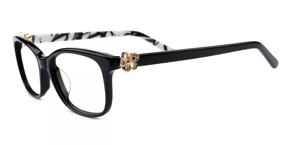 T1010 Prescription Glasses Black Tortoise