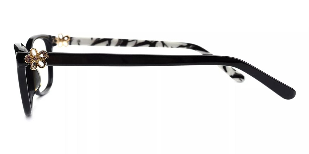 T1010 Prescription Glasses Black Tortoise