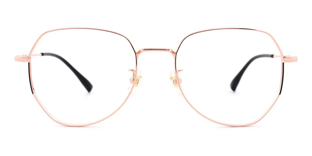 Baldwin Pure Titamium Aviator Prescription Eyeglasses Gold