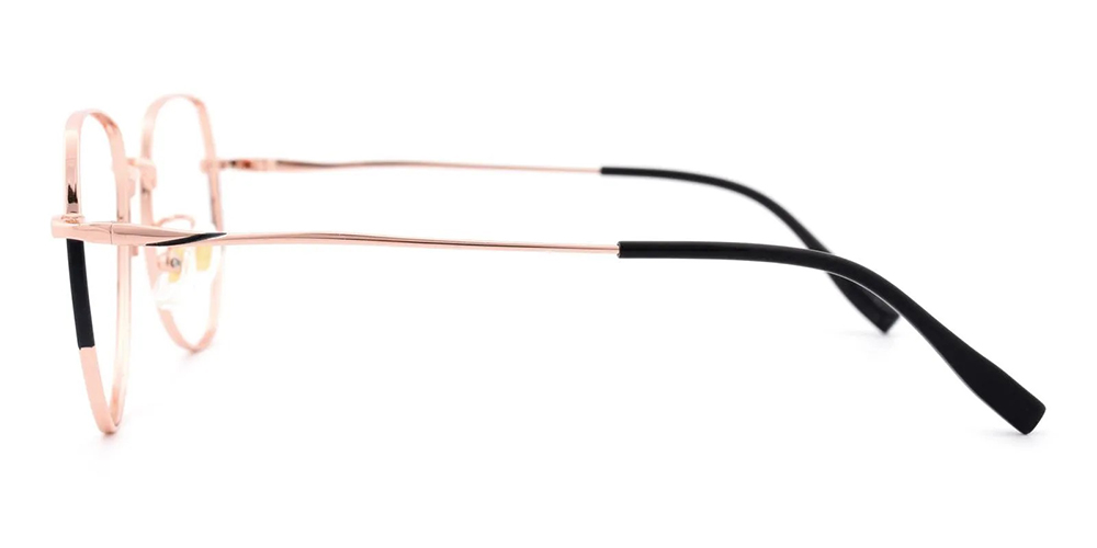 Baldwin Pure Titamium Aviator Prescription Eyeglasses Gold