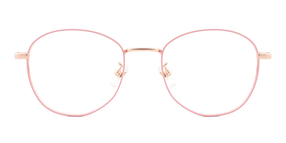 Hempstead Titamium Prescription Eyeglasses Pink