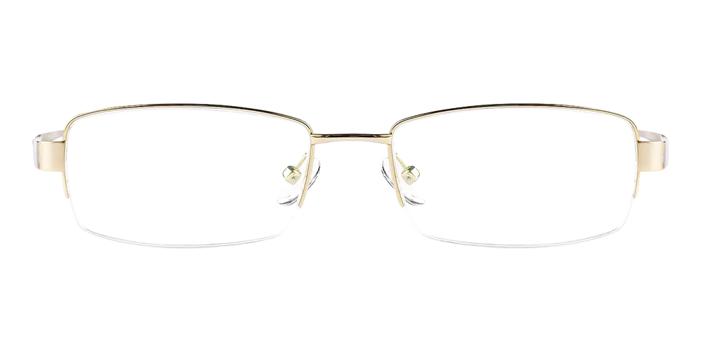 Ferron Gold Eyeglasses for Men