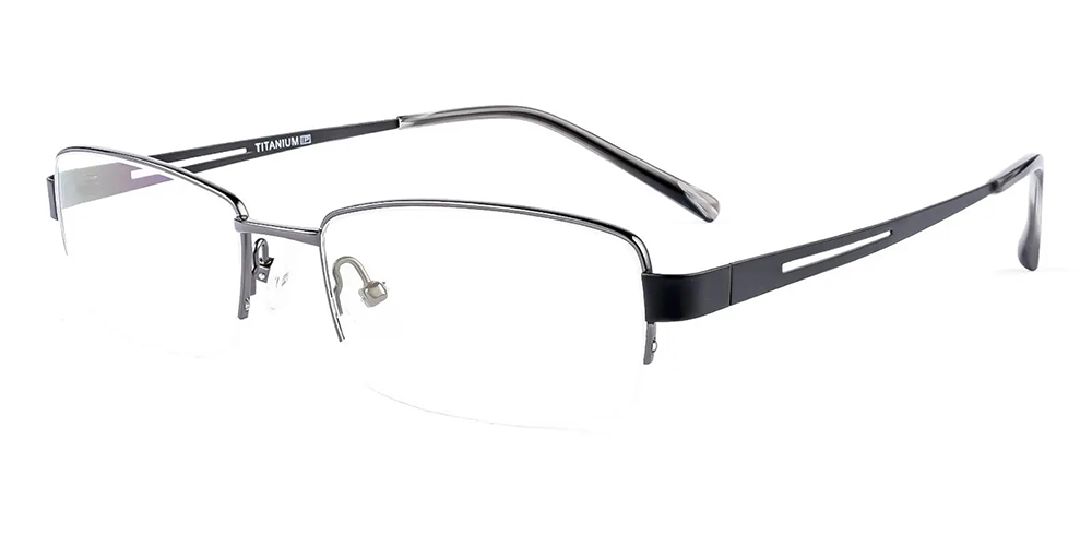 Ferron Black Eyeglasses for Men