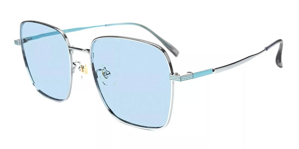 Monticello Titanium Prescription Sunglasses Silver