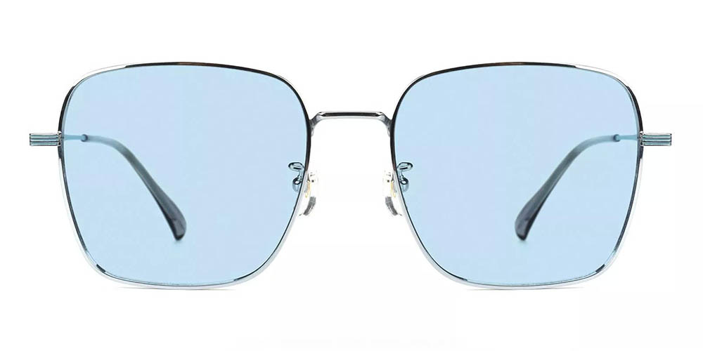 Monticello Titanium Prescription Sunglasses Silver