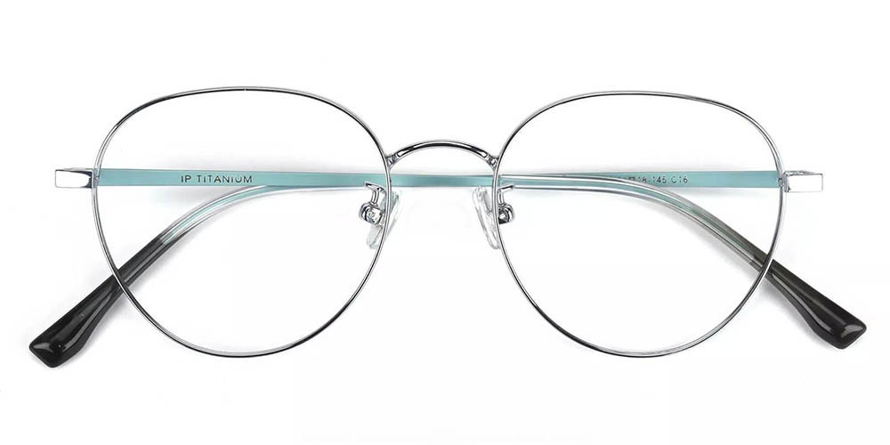 T3927 Titanium Prescription Glasses Silver