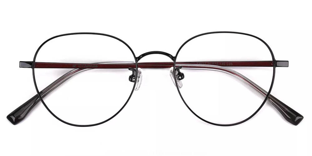 T3927 Titanium Prescription Glasses Black