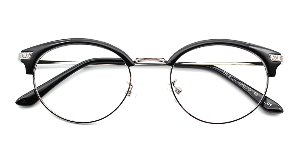 Troy Rx Eyeglasses Black