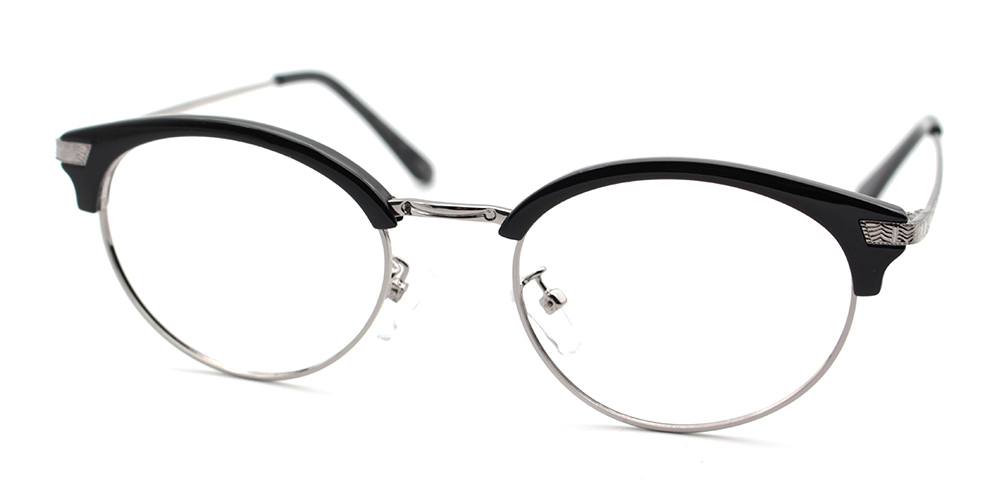 Troy Rx Eyeglasses Black