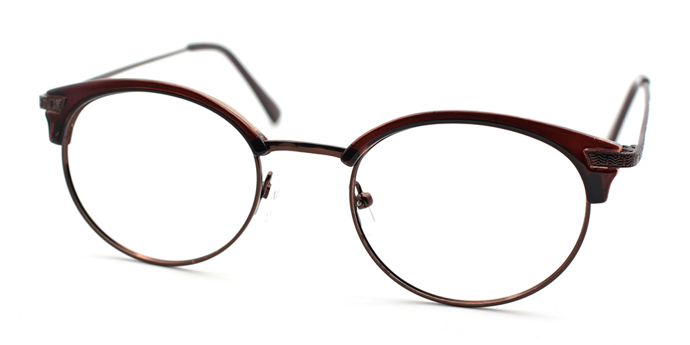 Troy Rx Eyeglasses Brown