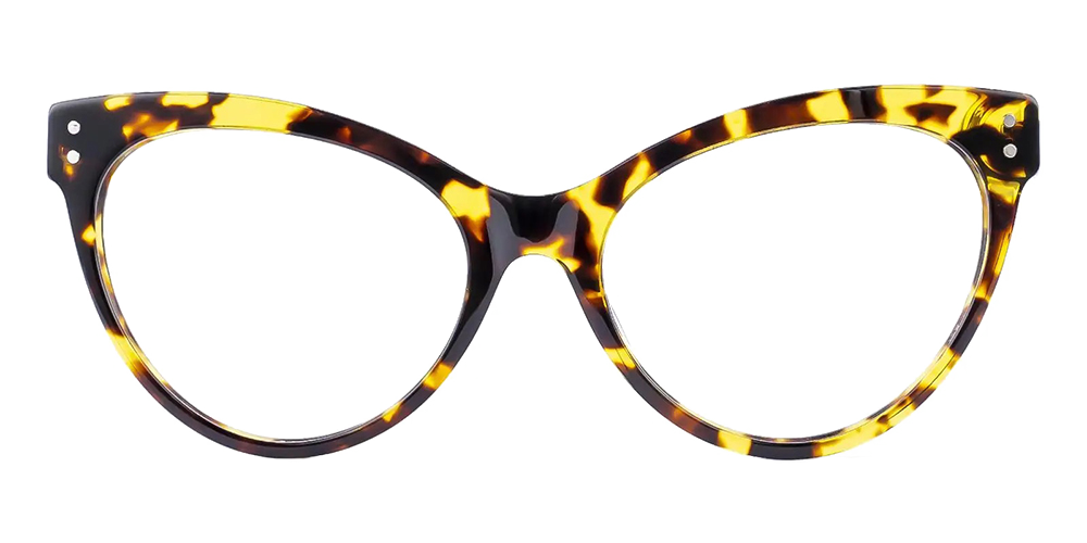 Seaford Cat Eye Prescription Glasses Tortoise - Spring Hinge