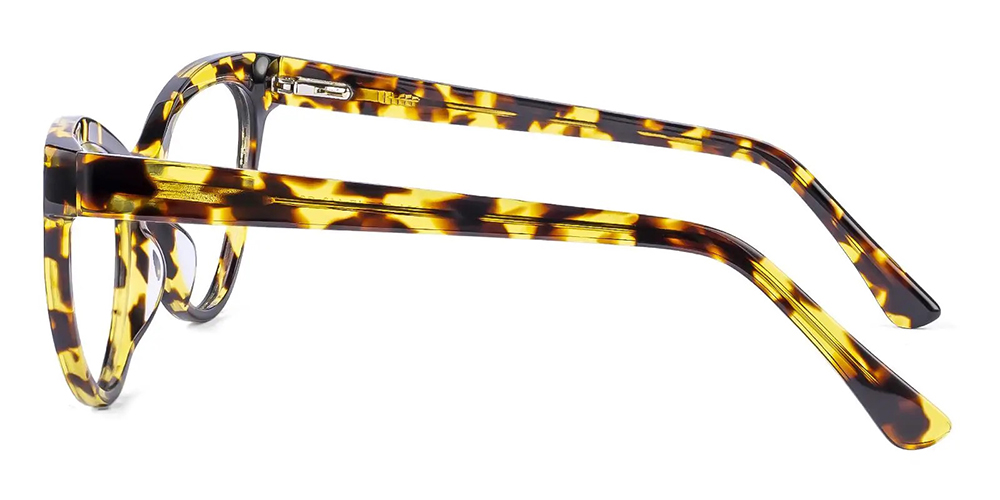 Seaford Cat Eye Prescription Glasses Tortoise - Spring Hinge