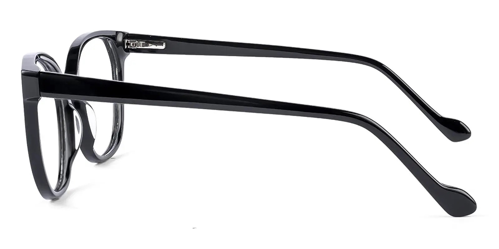 Depew Cat Eye Prescription Glasses Black - Spring Hinge
