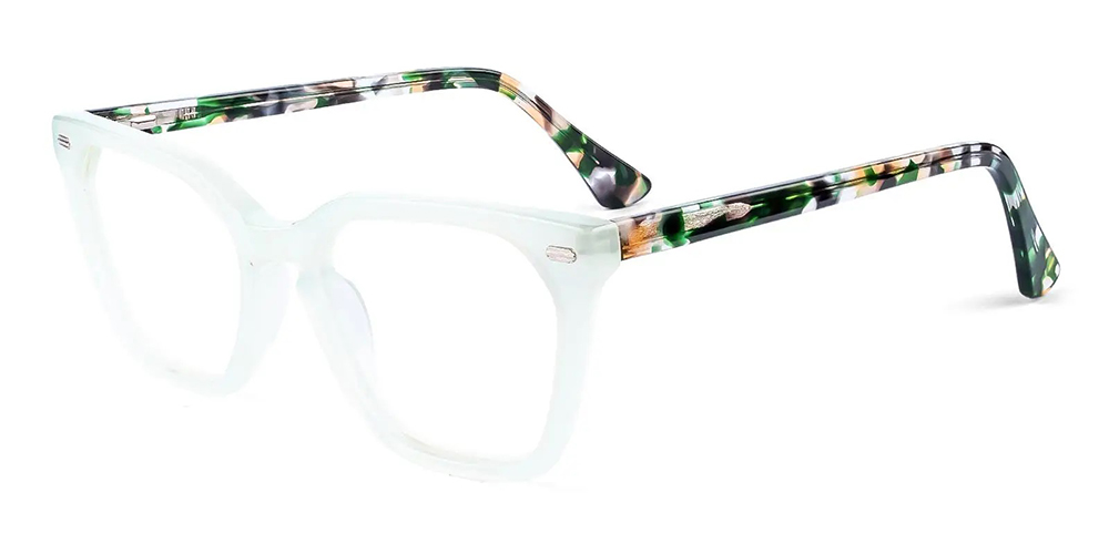 TS6609 Prescription Glasses Green - Spring Hinge