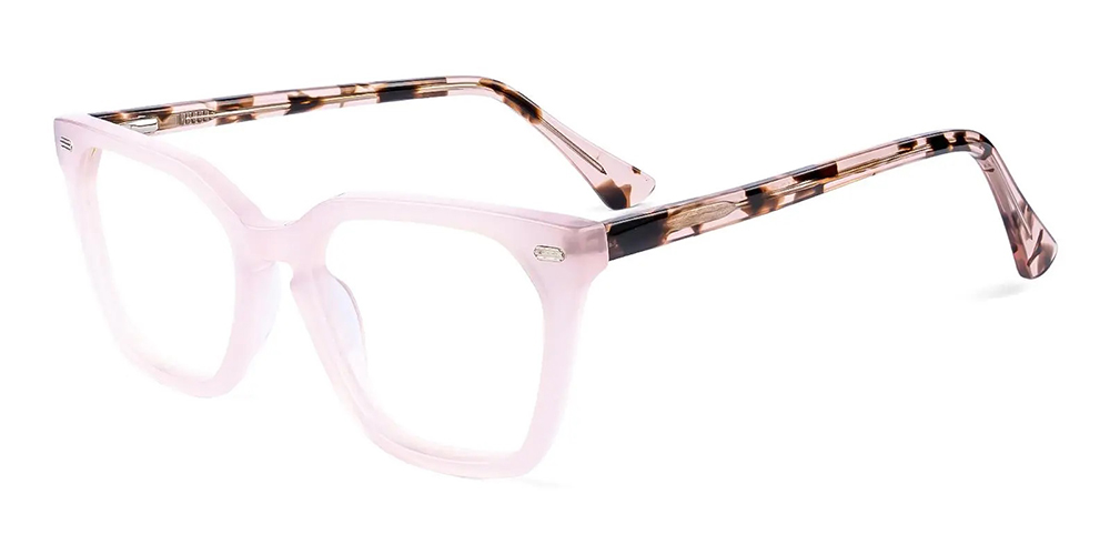TS6609 Prescription Glasses Pink - Spring Hinge
