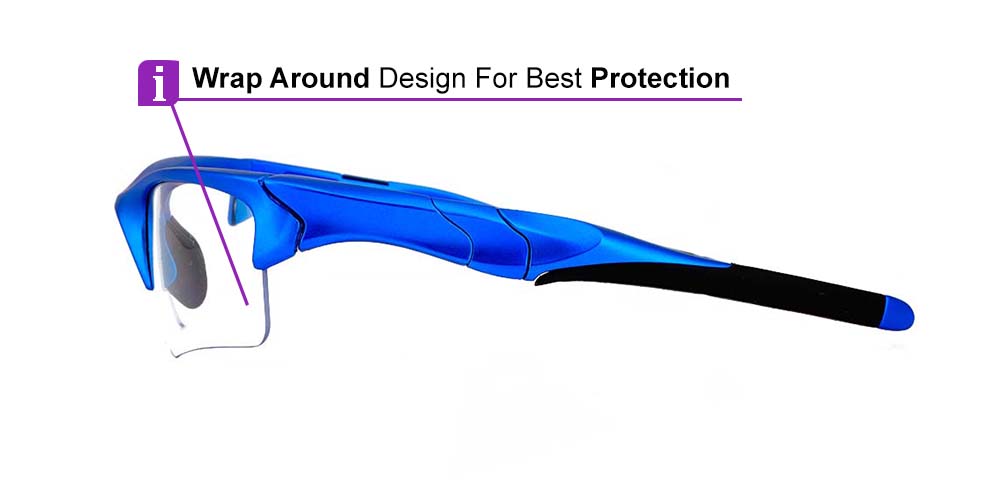 Elmira Prescription Safety Glasses Blue