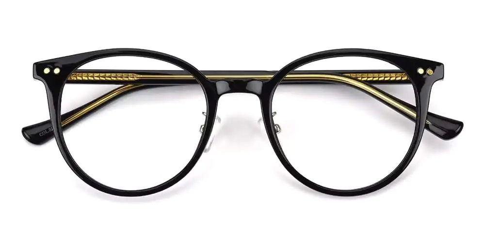 Bethpage Prescription Glasses Black