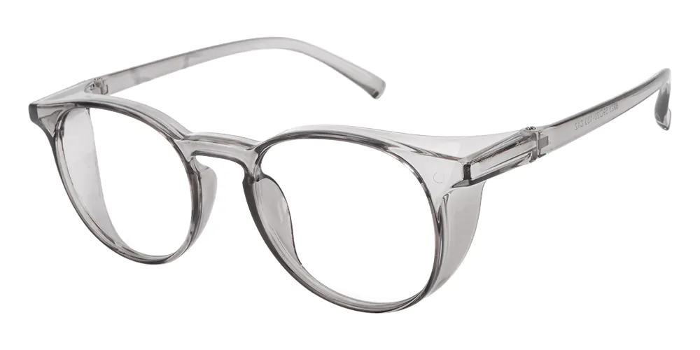 Corning Prescription Safety Glasses Clear Grey