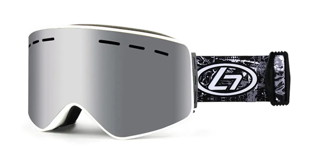 Murray Prescription Ski Snowboard Goggles Silver